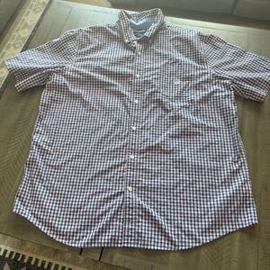 Chaps Men’s 2XL Multi-Color Short Sleeve Button Up Shirt